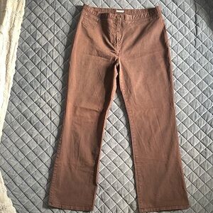 Brown Trousers Size 14